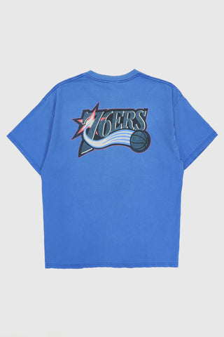 Vintage Blue Philadelphia 76ers Tee