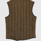 Vintage Brown Nylon Vest Image 1
