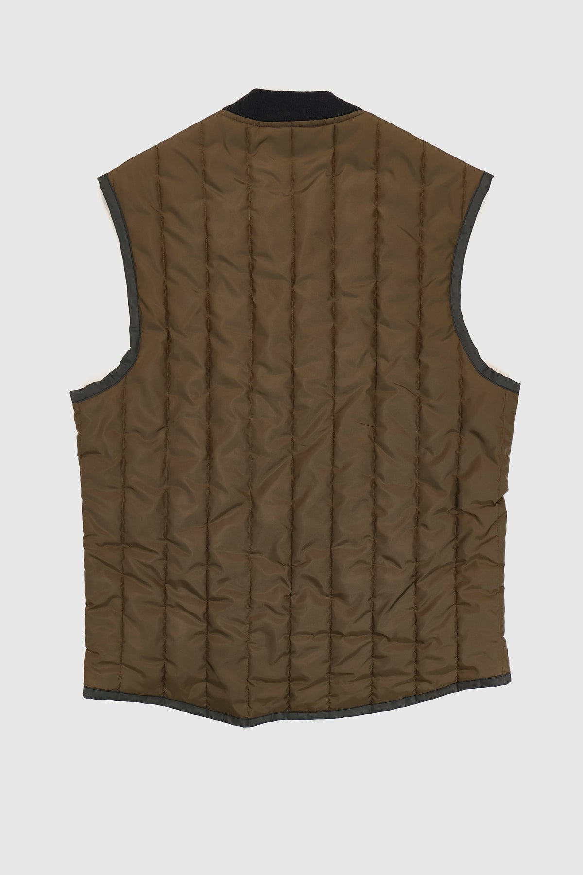 Vintage Brown Nylon Vest Image 1