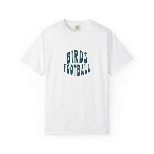 Birds Football Retro Wave Sports Tee