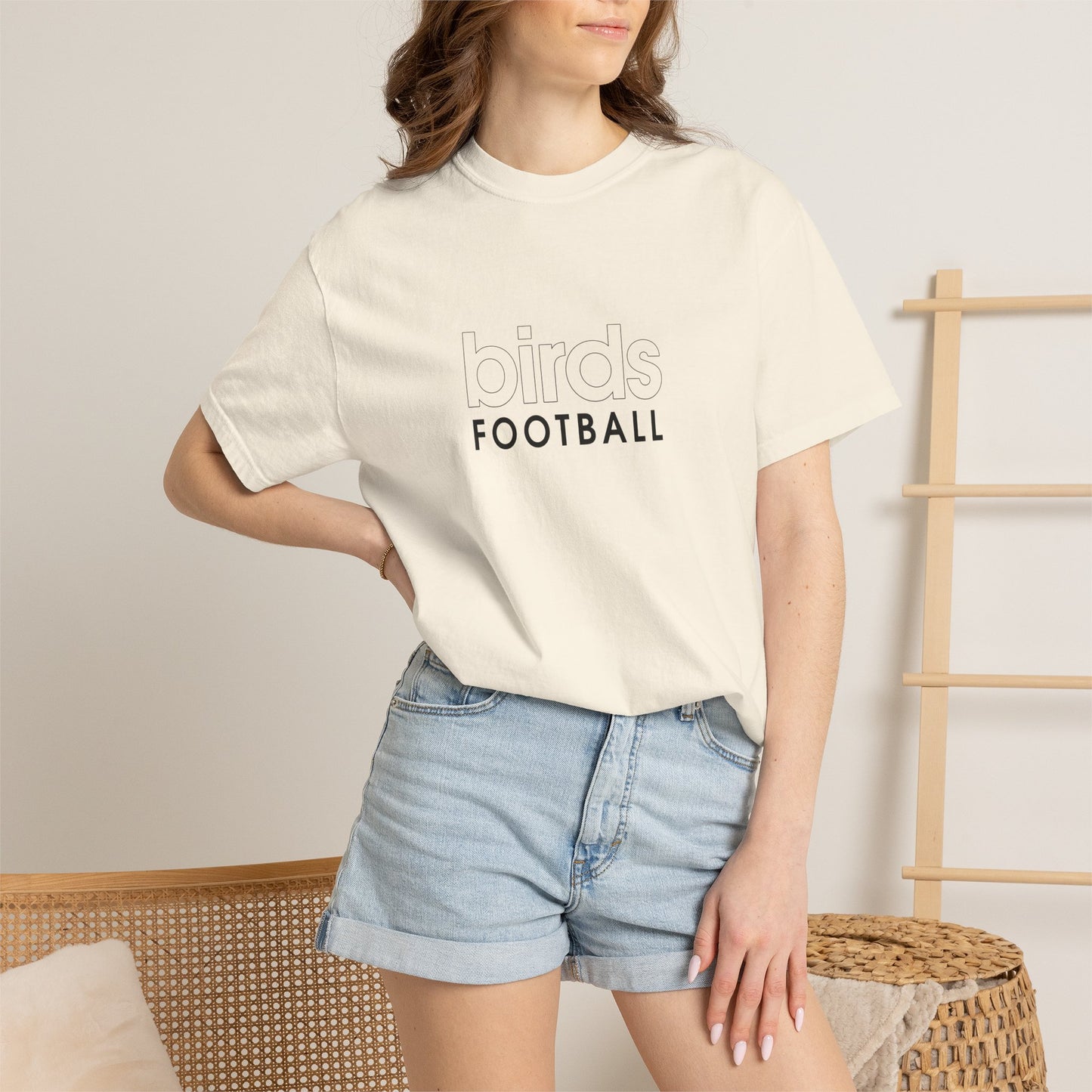 Birds Football Casual Sports Tee