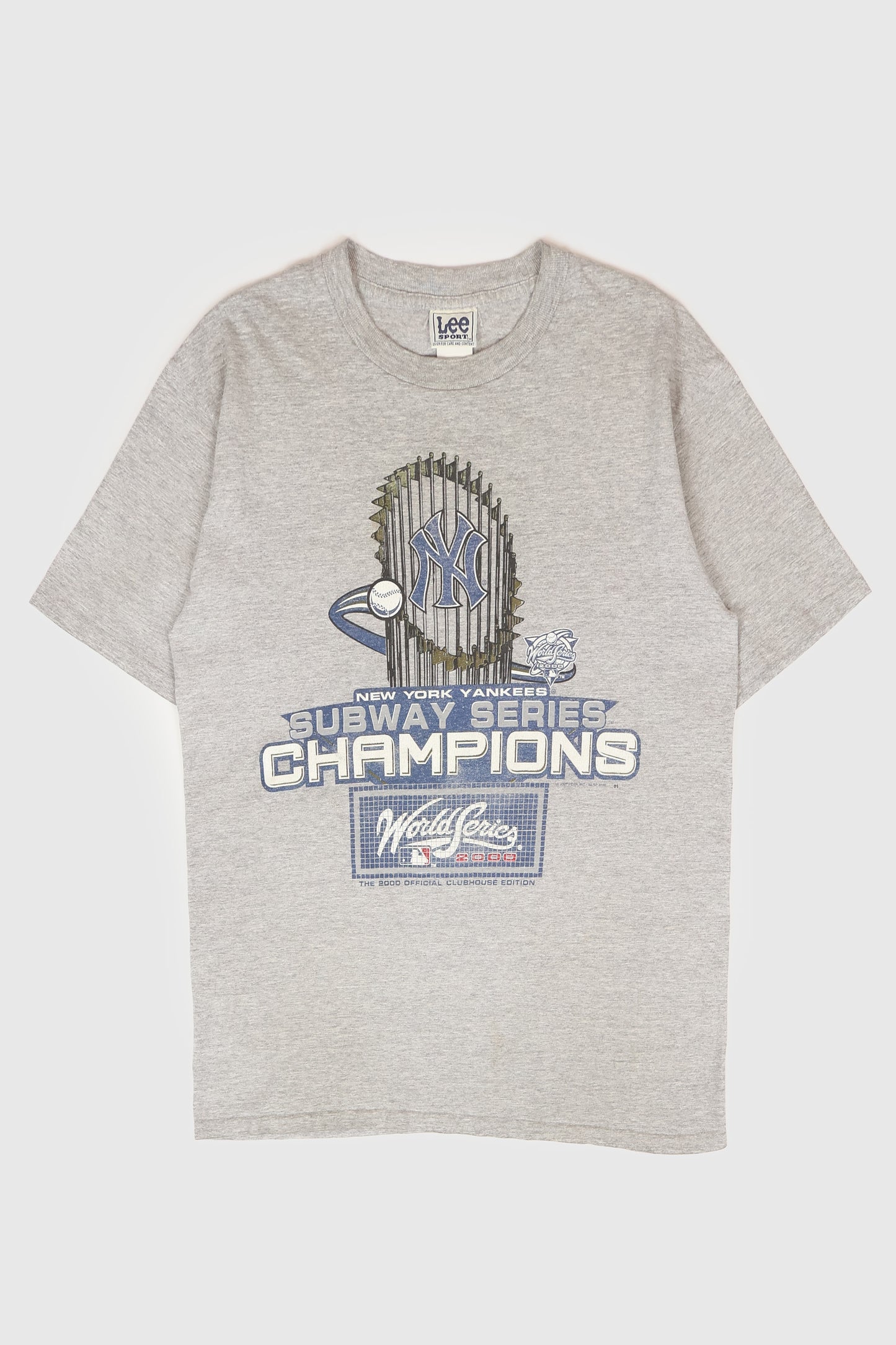 Vintage New York Yankees Subway Series Champions Tee Image 0