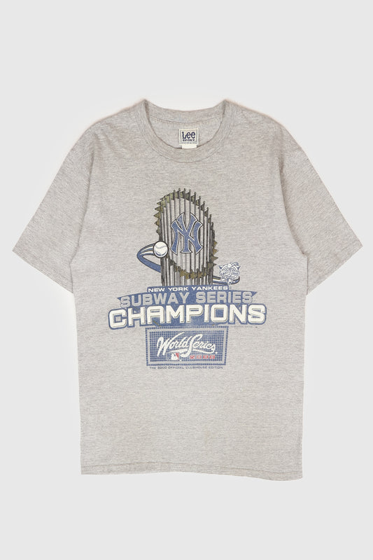 Vintage New York Yankees Subway Series Champions Tee Image 0