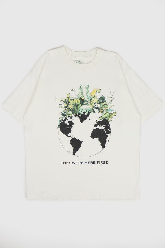 Vintage They Were Here First Tee