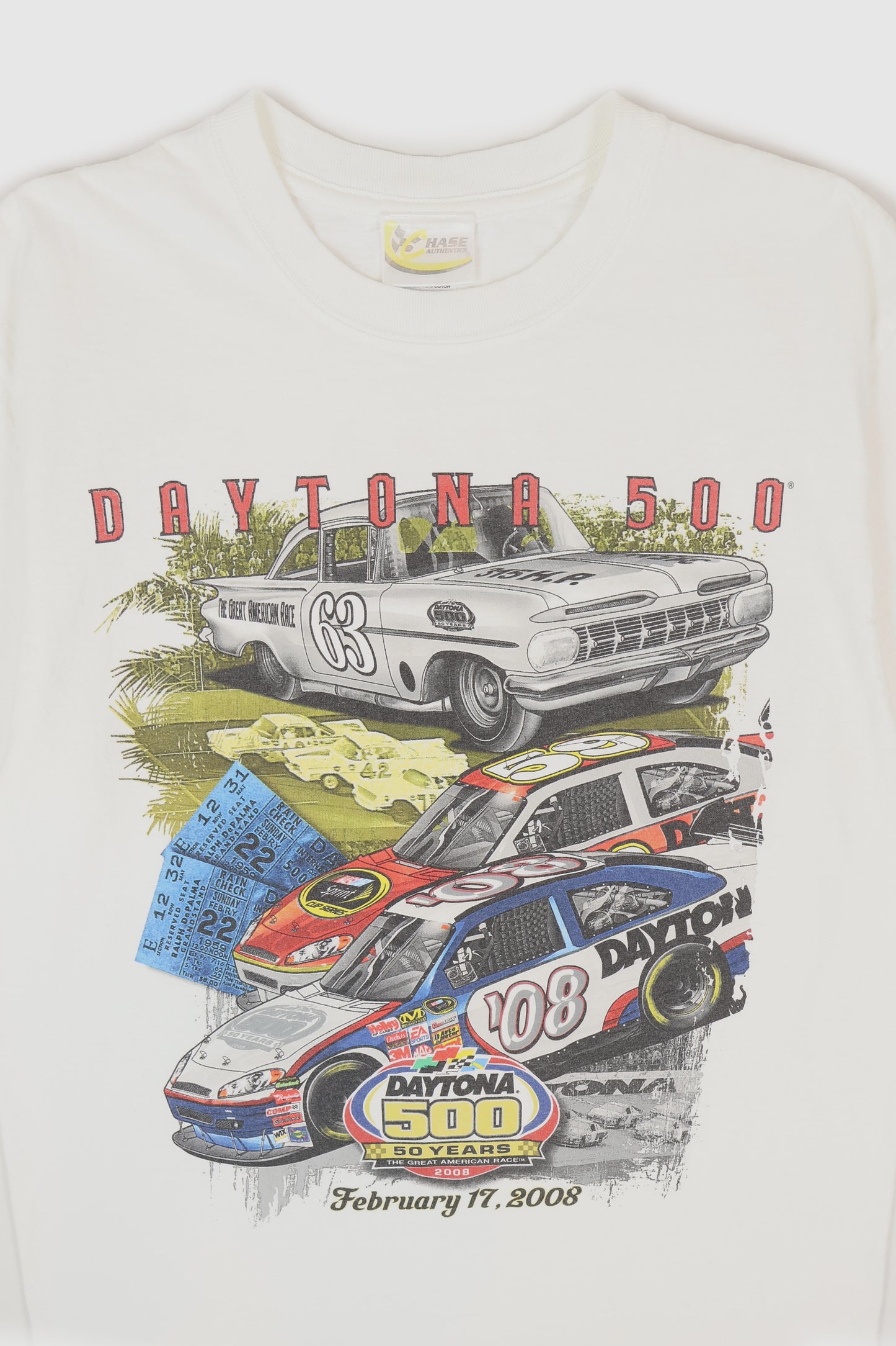 Vintaeg Daytona 500 Champions Tee Image 2