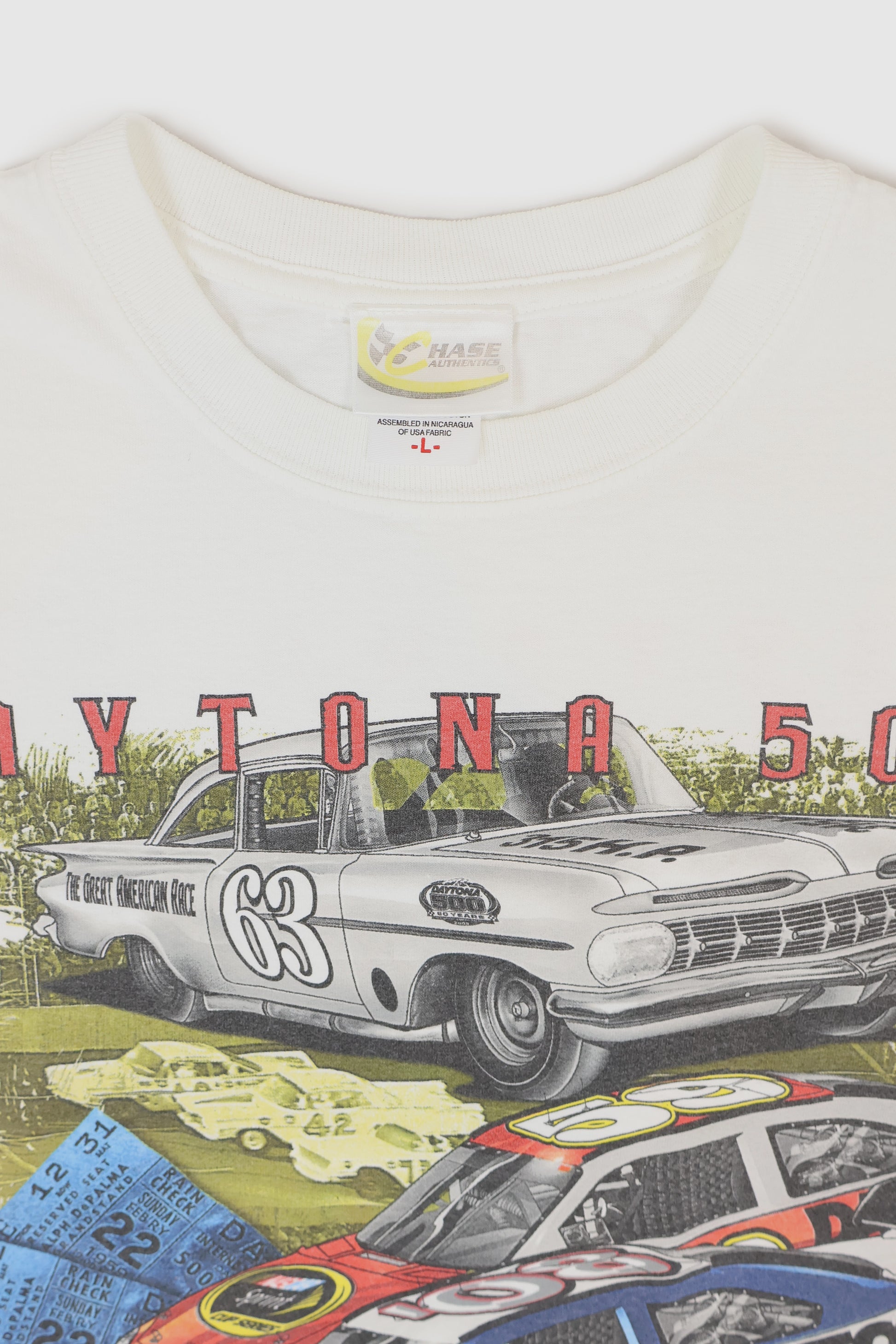 Vintaeg Daytona 500 Champions Tee Image 3