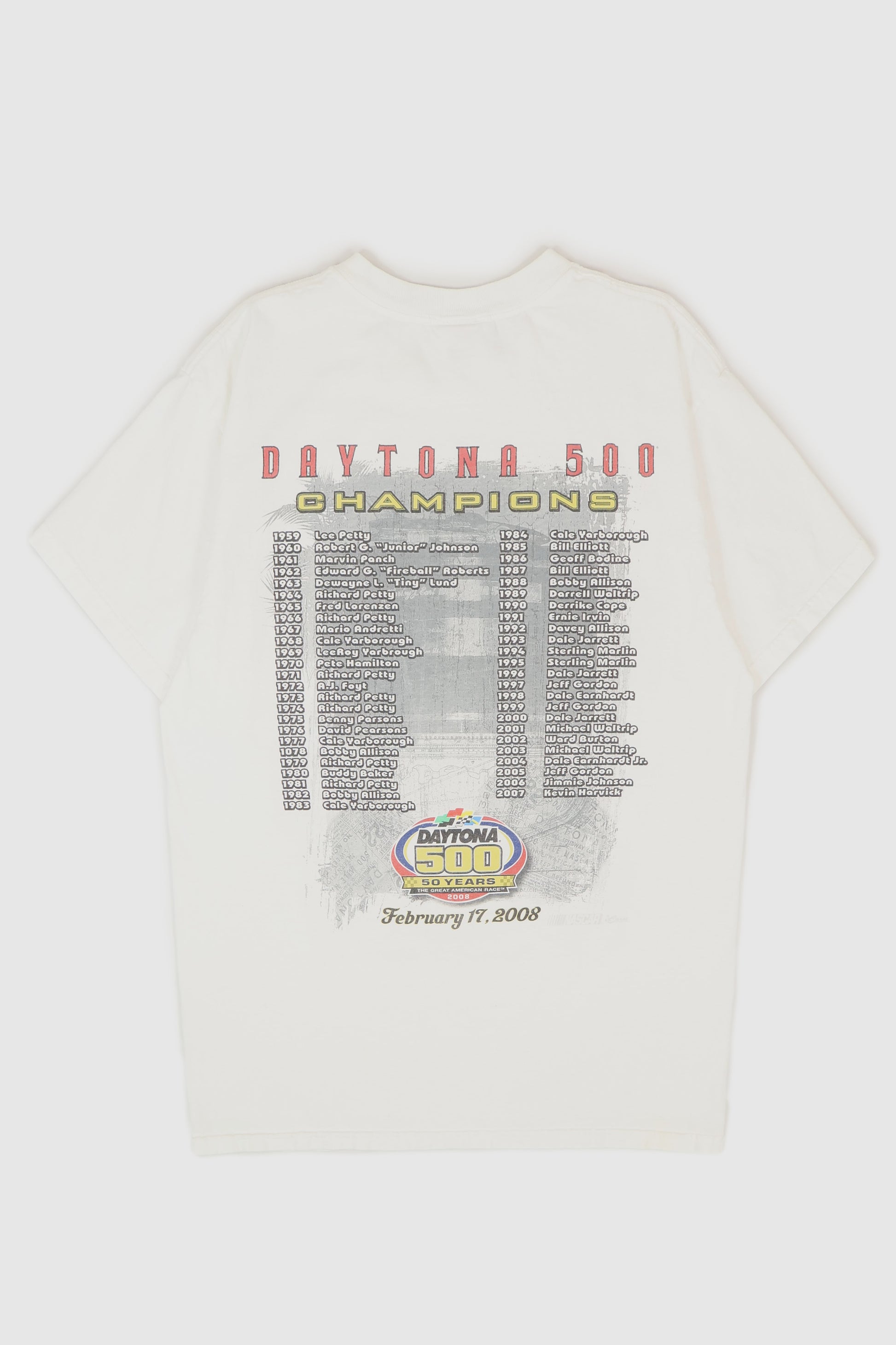 Vintaeg Daytona 500 Champions Tee Image 1