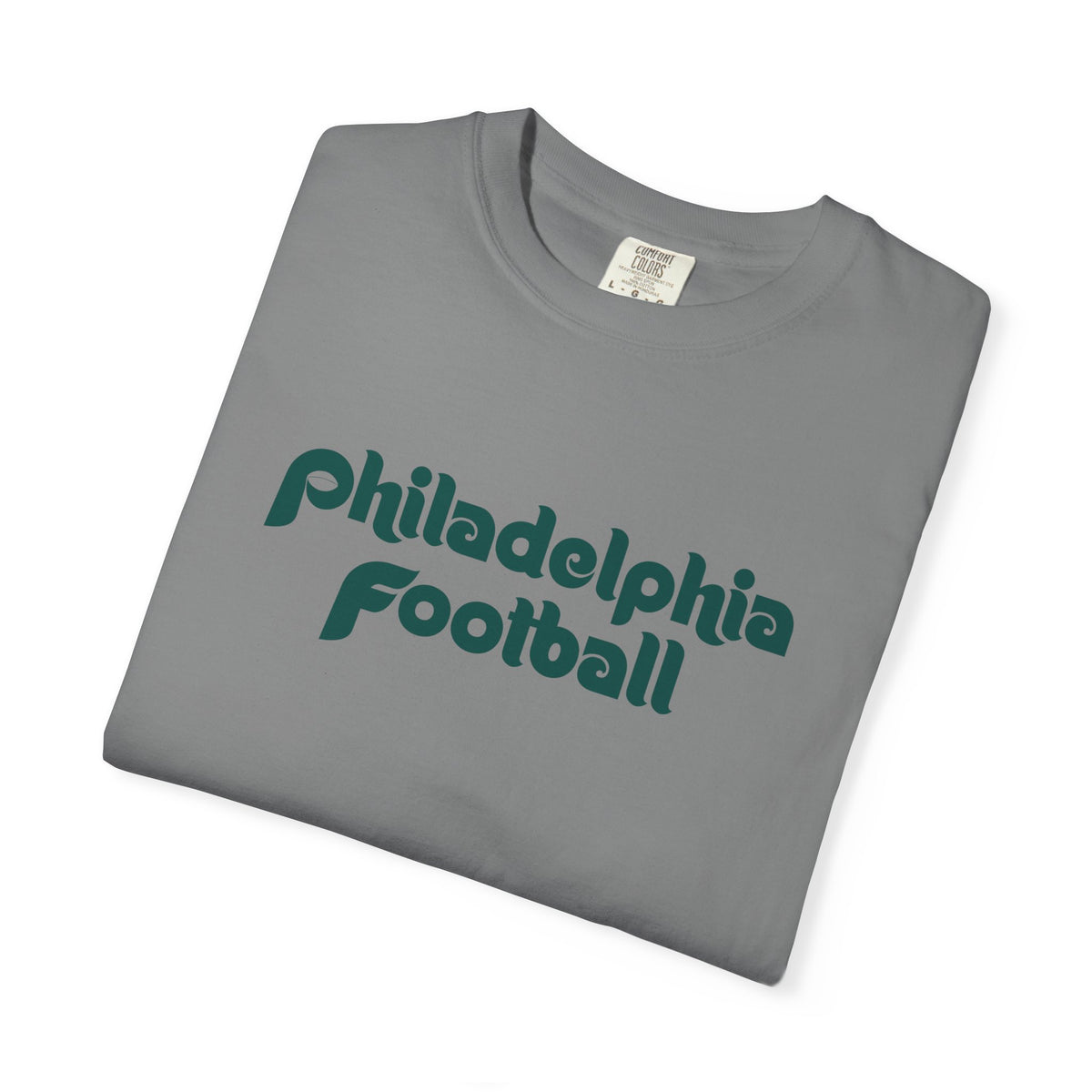 Philadelphia Football Retro Font Tee