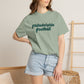 Philadelphia Football Retro Font Tee