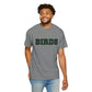 Birds Plaid Block Font Graphic Tee