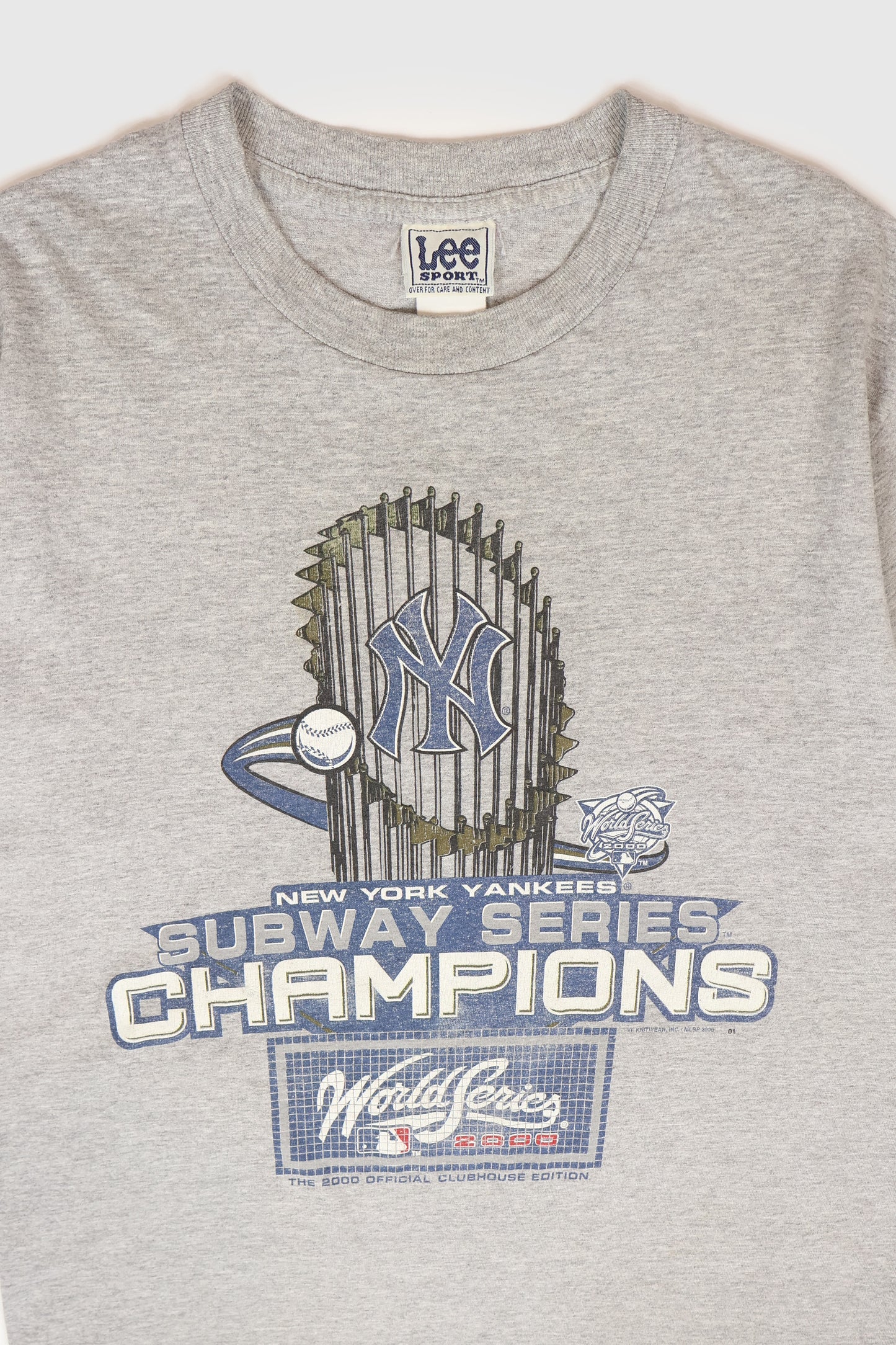Vintage New York Yankees Subway Series Champions Tee Image 1