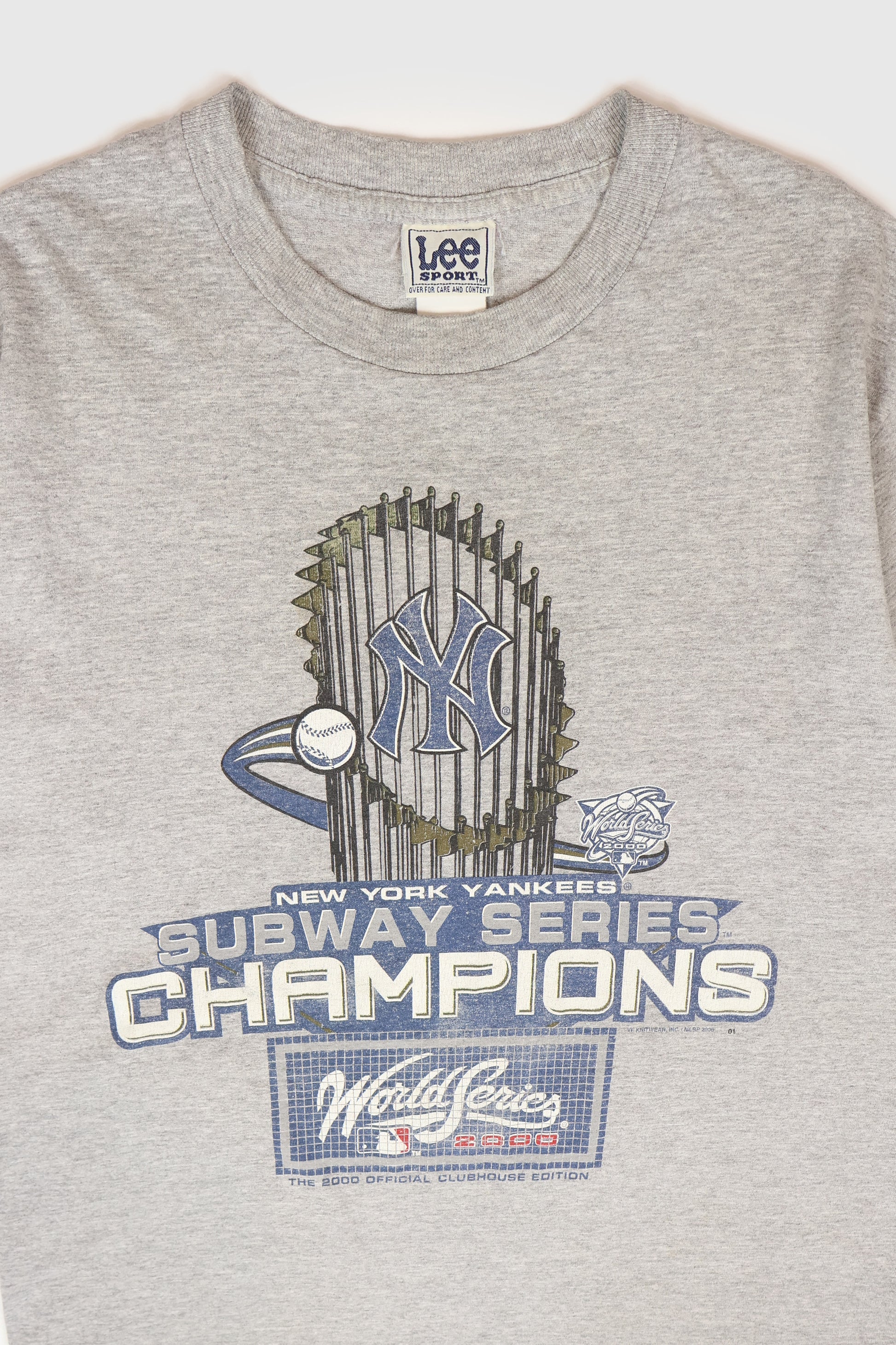 Vintage New York Yankees Subway Series Champions Tee Image 1