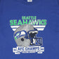 Vintage Seattle Seahawks 1988 AFC Champs Tee Image 1