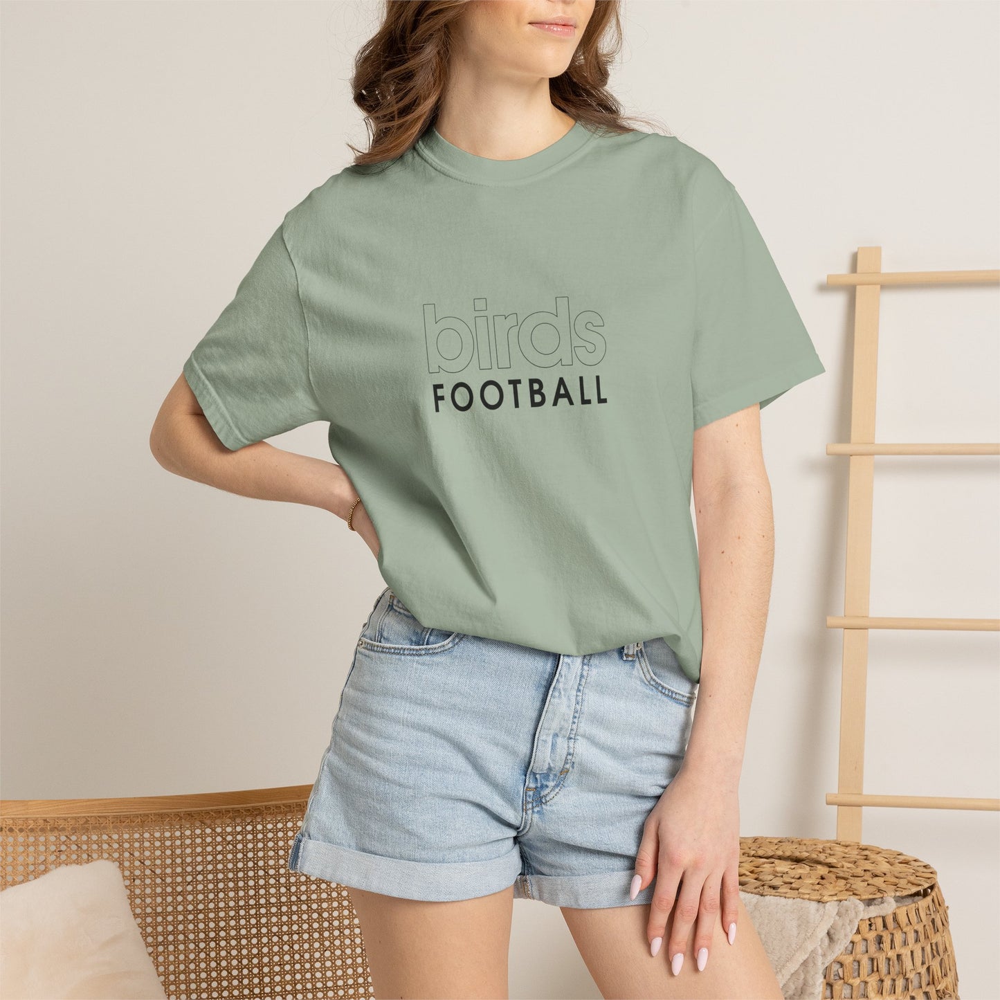 Birds Football Casual Sports Tee