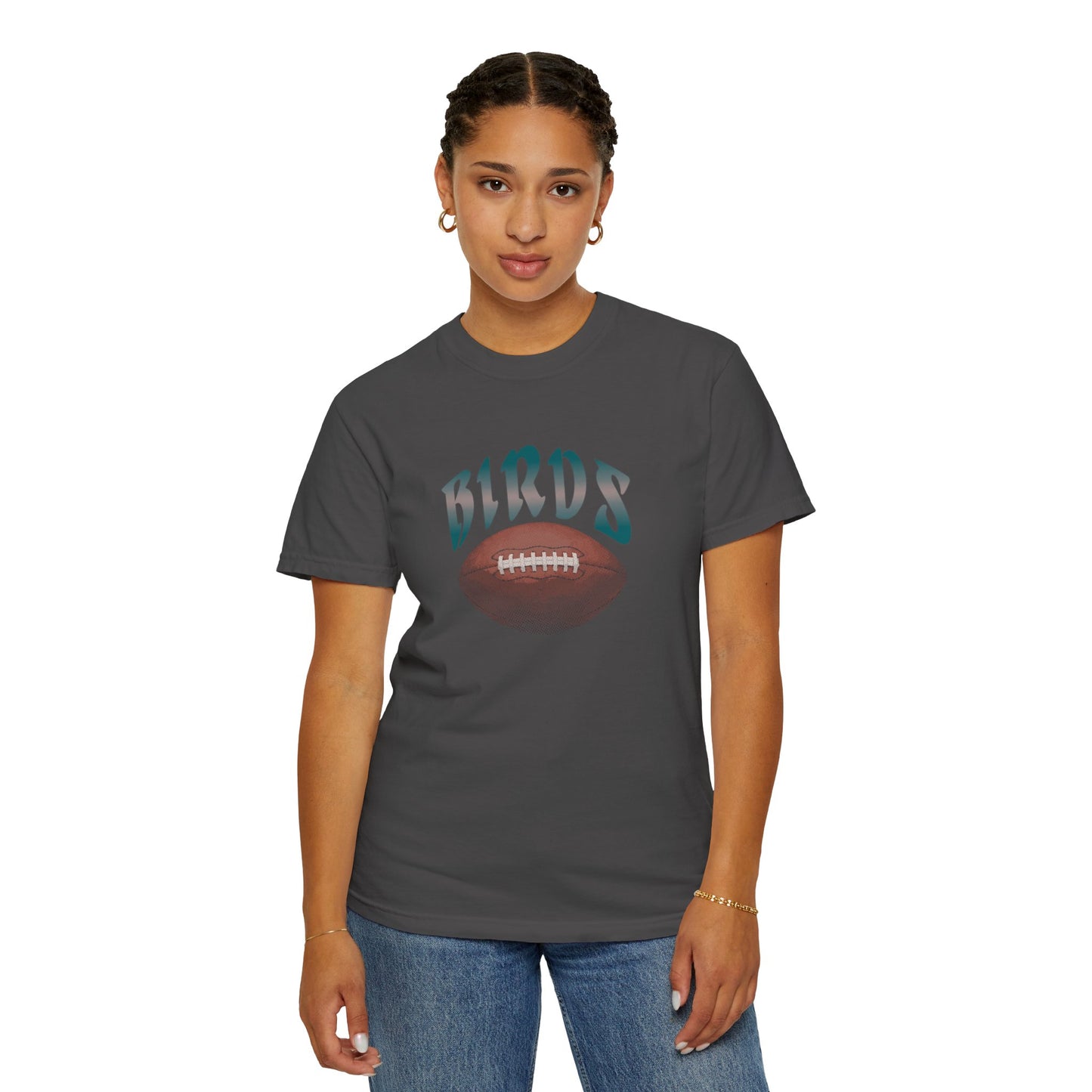 Retro Birds Football Tee