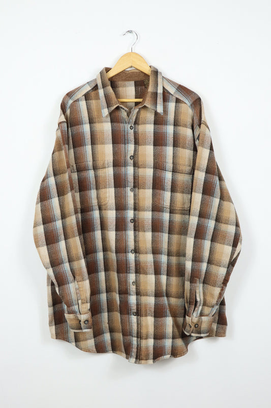 Heavyweight Plaid Button-Down