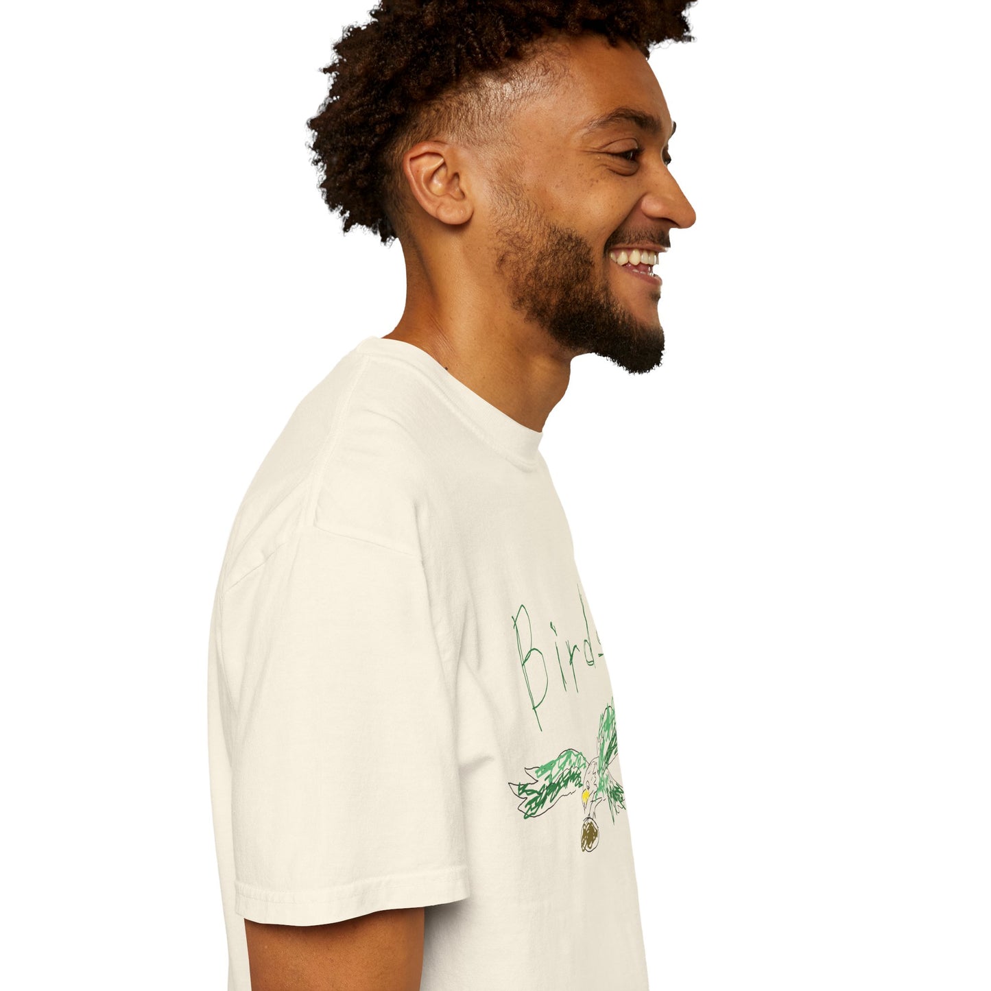 Birds Crayon Graphic Tee