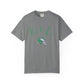 Birds Football Helmet Graphic T-Shirt