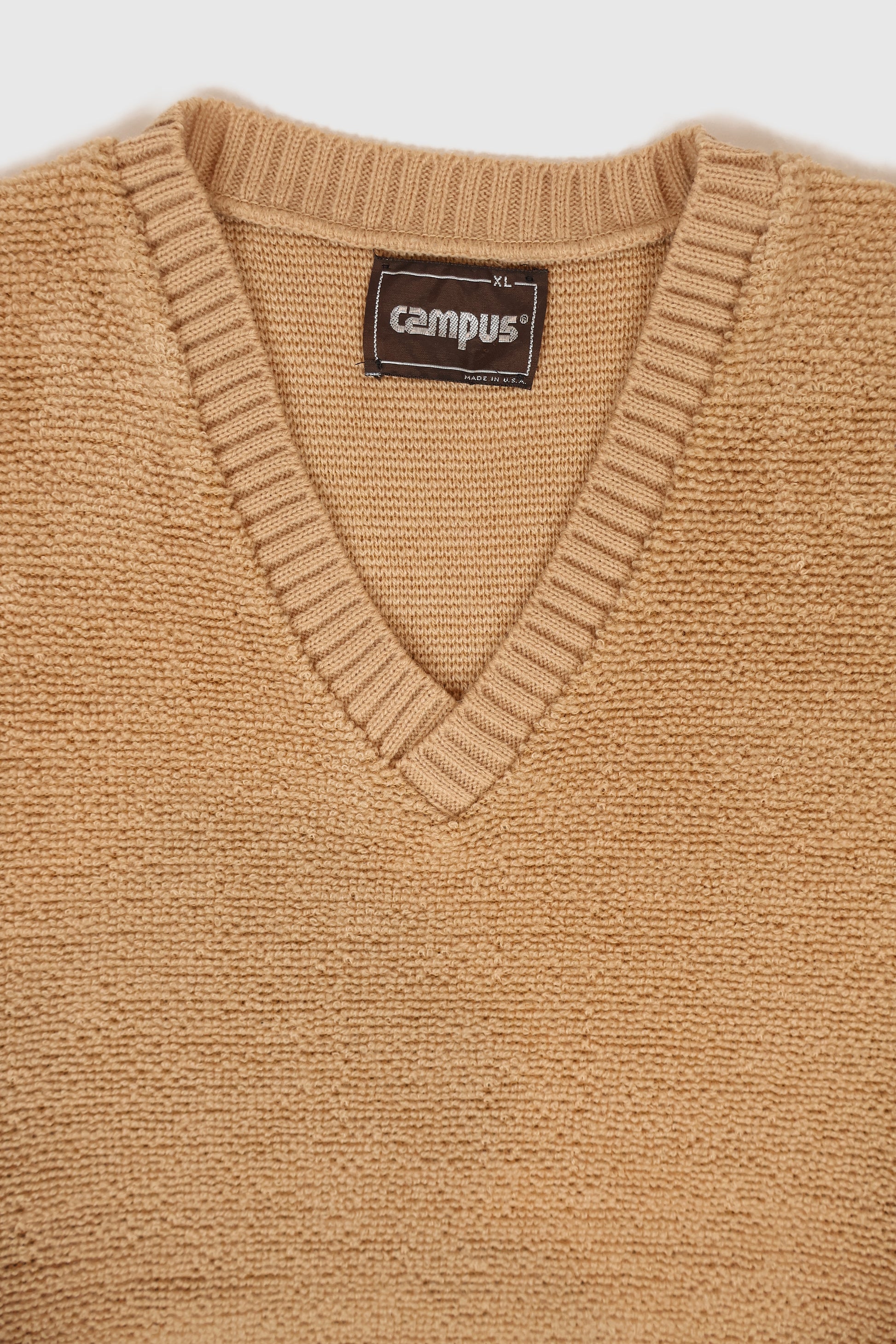 Vintage V-Neck Sweater Image 2
