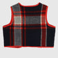 Reworked Woolen Plaid Tie Vest 11 Image 1