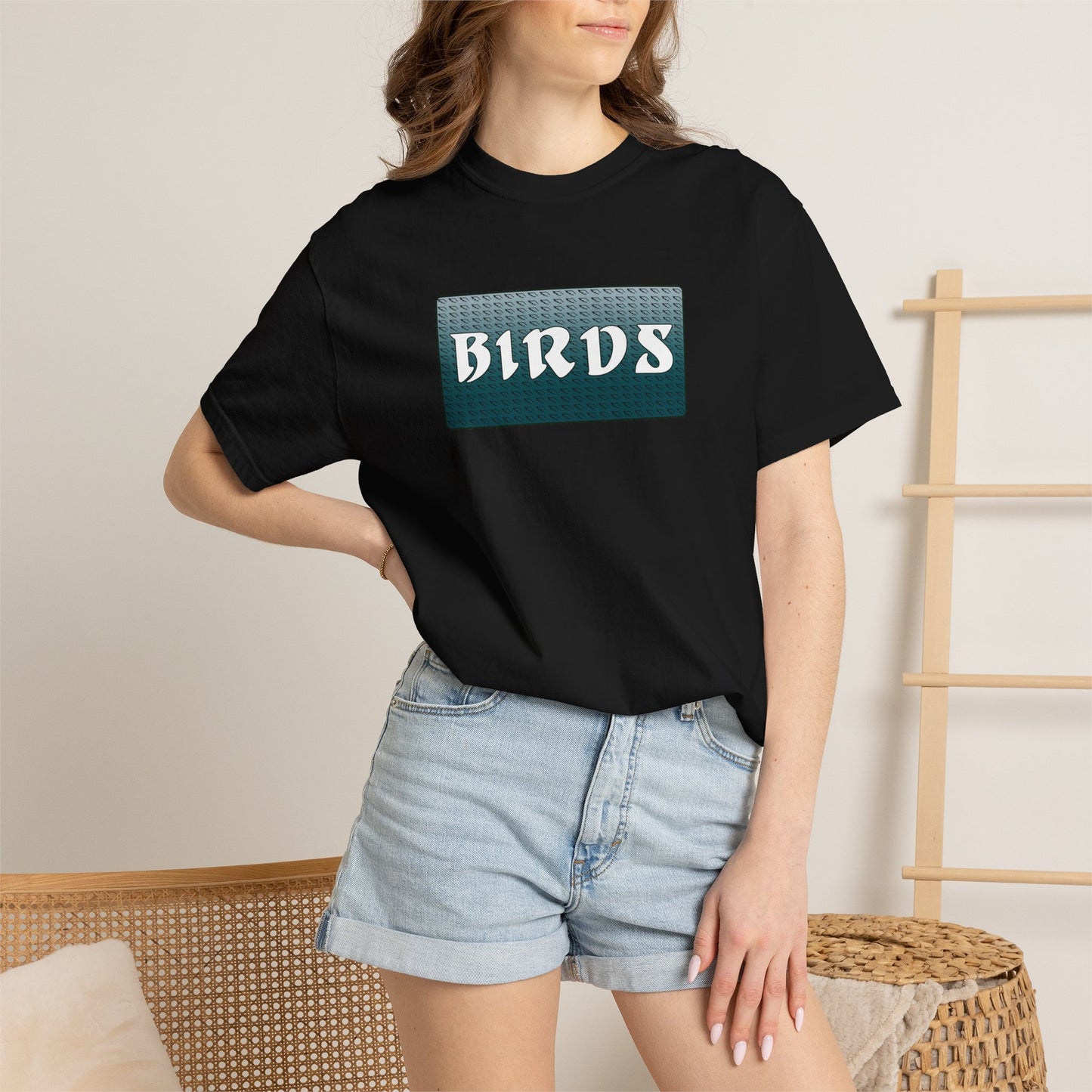 Birds Wing Pattern Tee