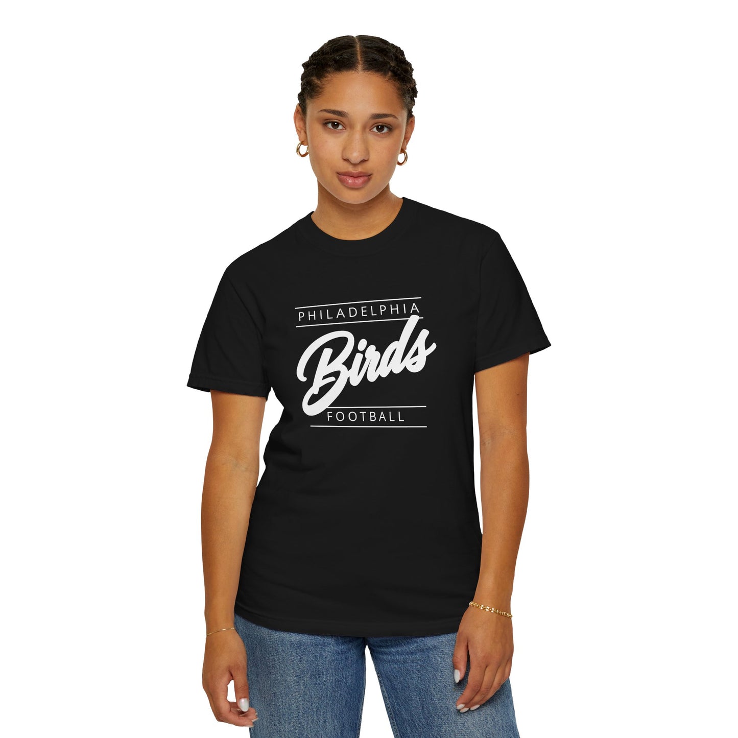 Philadelphia Football Birds Script Font Tee
