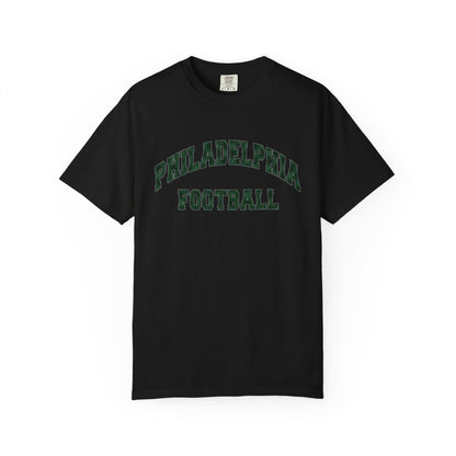 Philadelphia Football Plaid Block Print Tee