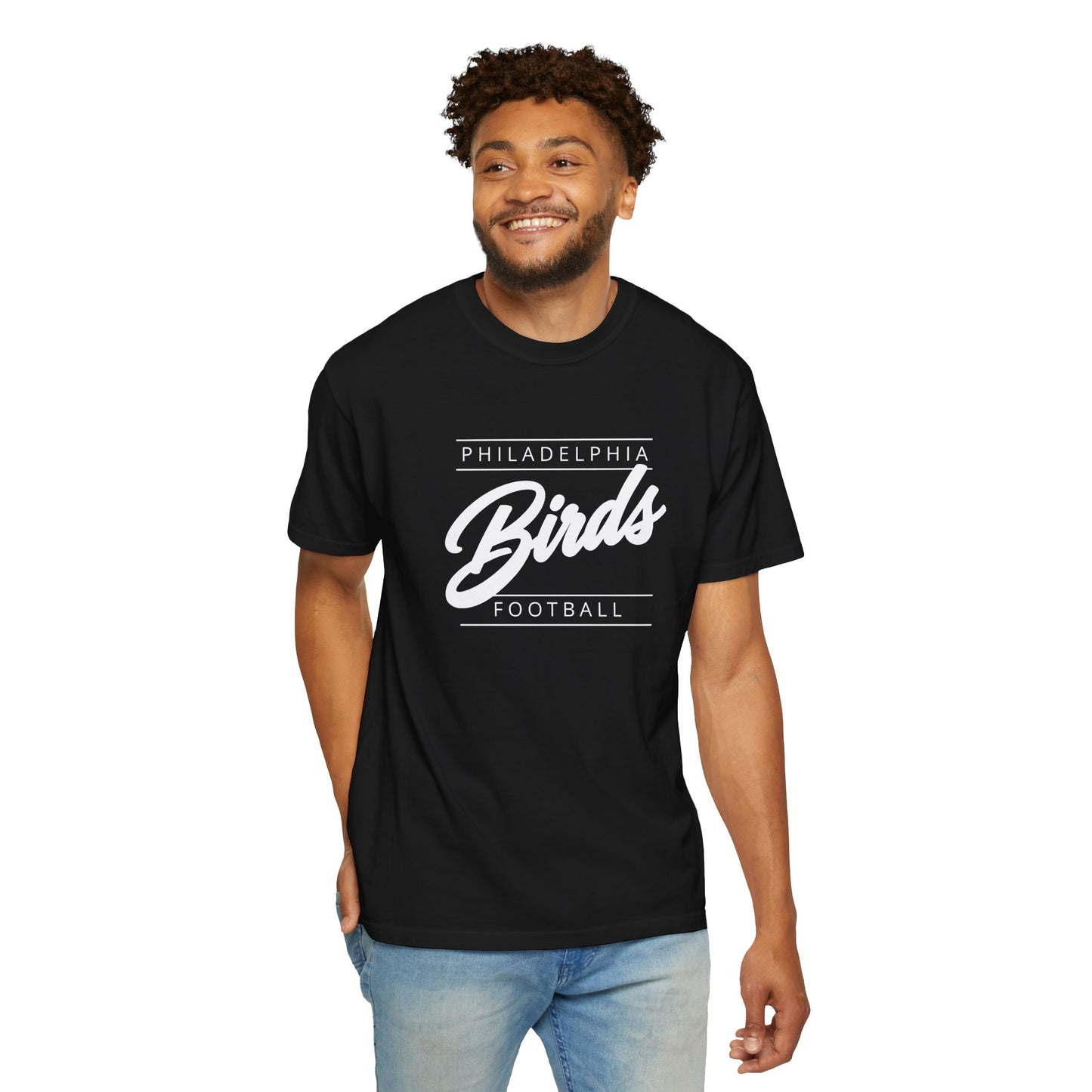 Philadelphia Football Birds Script Font Tee