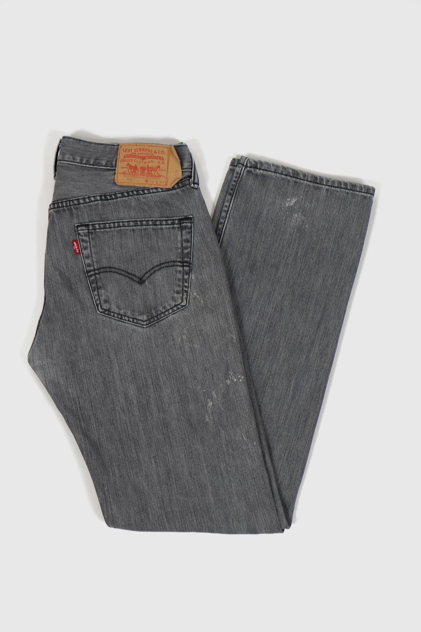 Vintage Levi's 501 Button-Fly Straight Fit Jeans