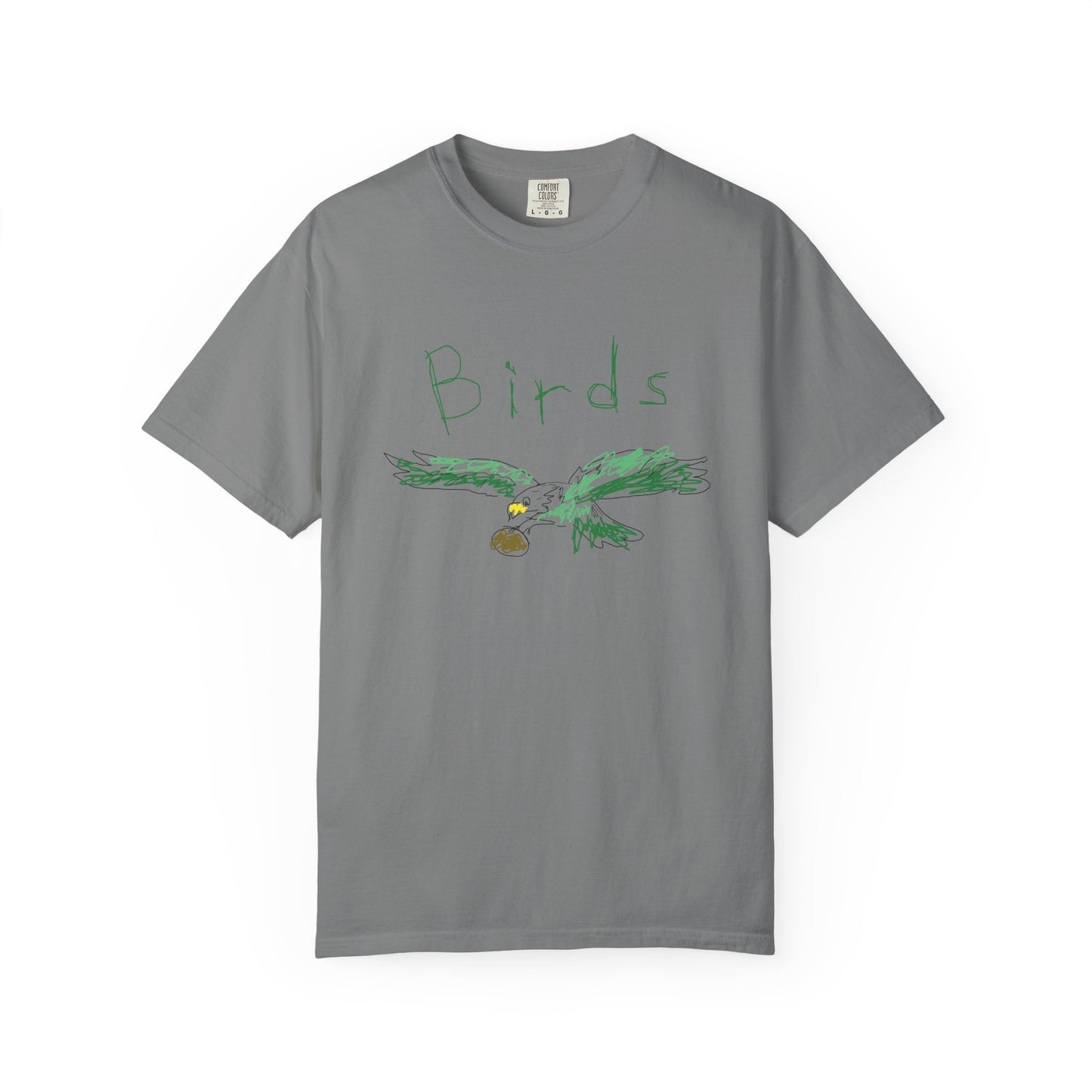 Birds Crayon Graphic Tee