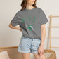 Birds Football Helmet Graphic T-Shirt