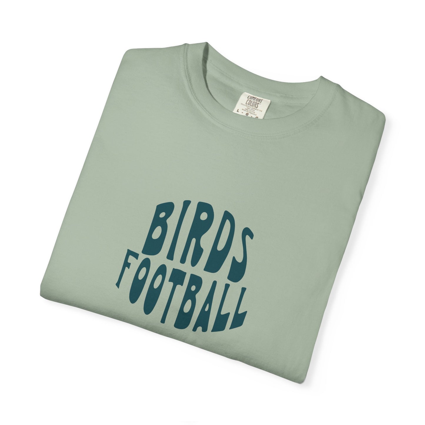 Birds Football Retro Wave Sports Tee