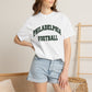 Philadelphia Football Plaid Block Print Tee