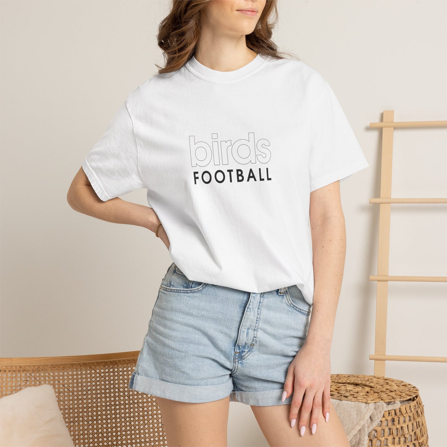 Birds Football Casual Sports Tee
