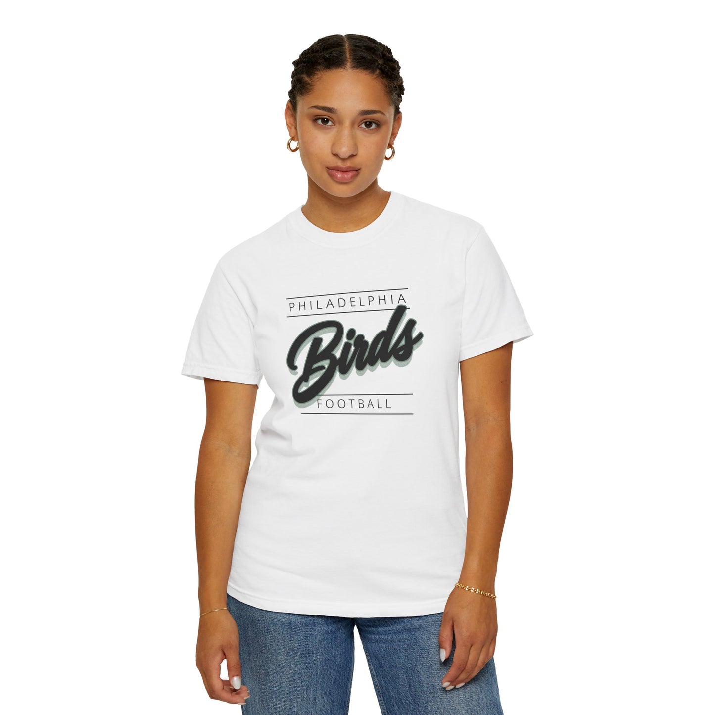 Philadelphia Football Birds Script Font Tee