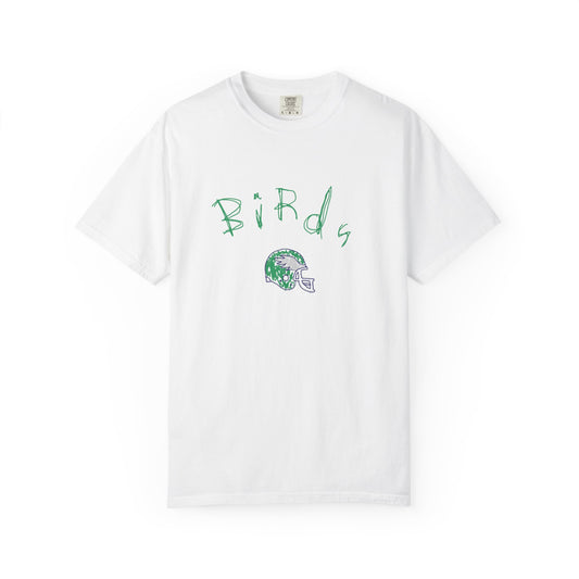 Birds Crayon Helmet Tee