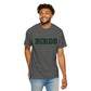 Birds Plaid Block Font Graphic Tee
