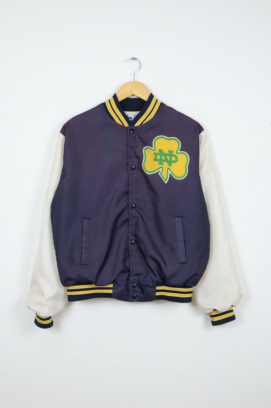 Vintage Notre Dame Snap Button Jacket