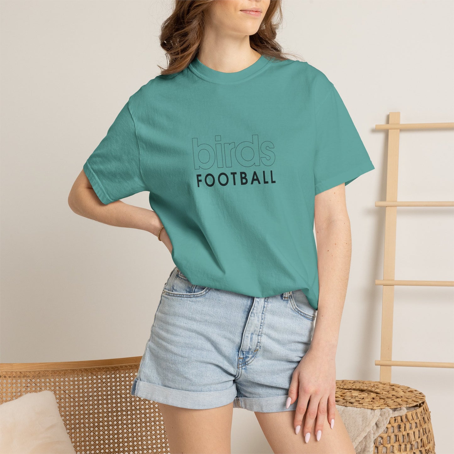 Birds Football Casual Sports Tee