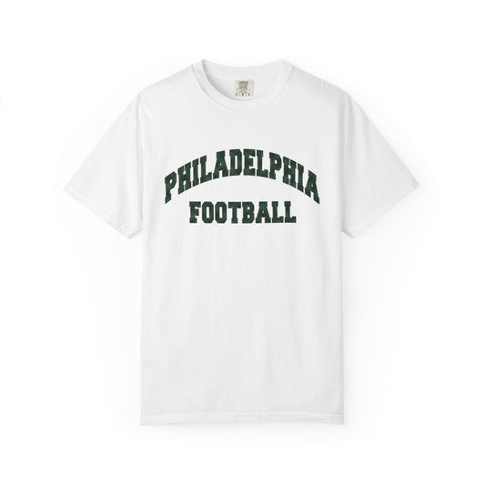 Philadelphia Football Plaid Block Print Tee