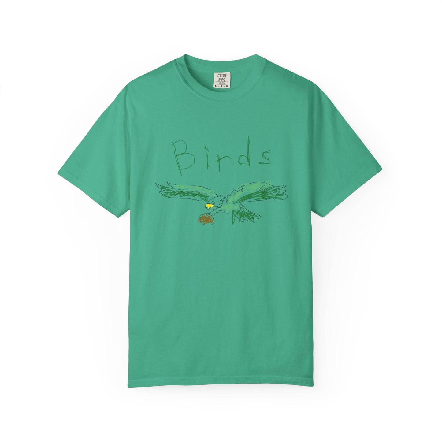 Birds Crayon Graphic Tee
