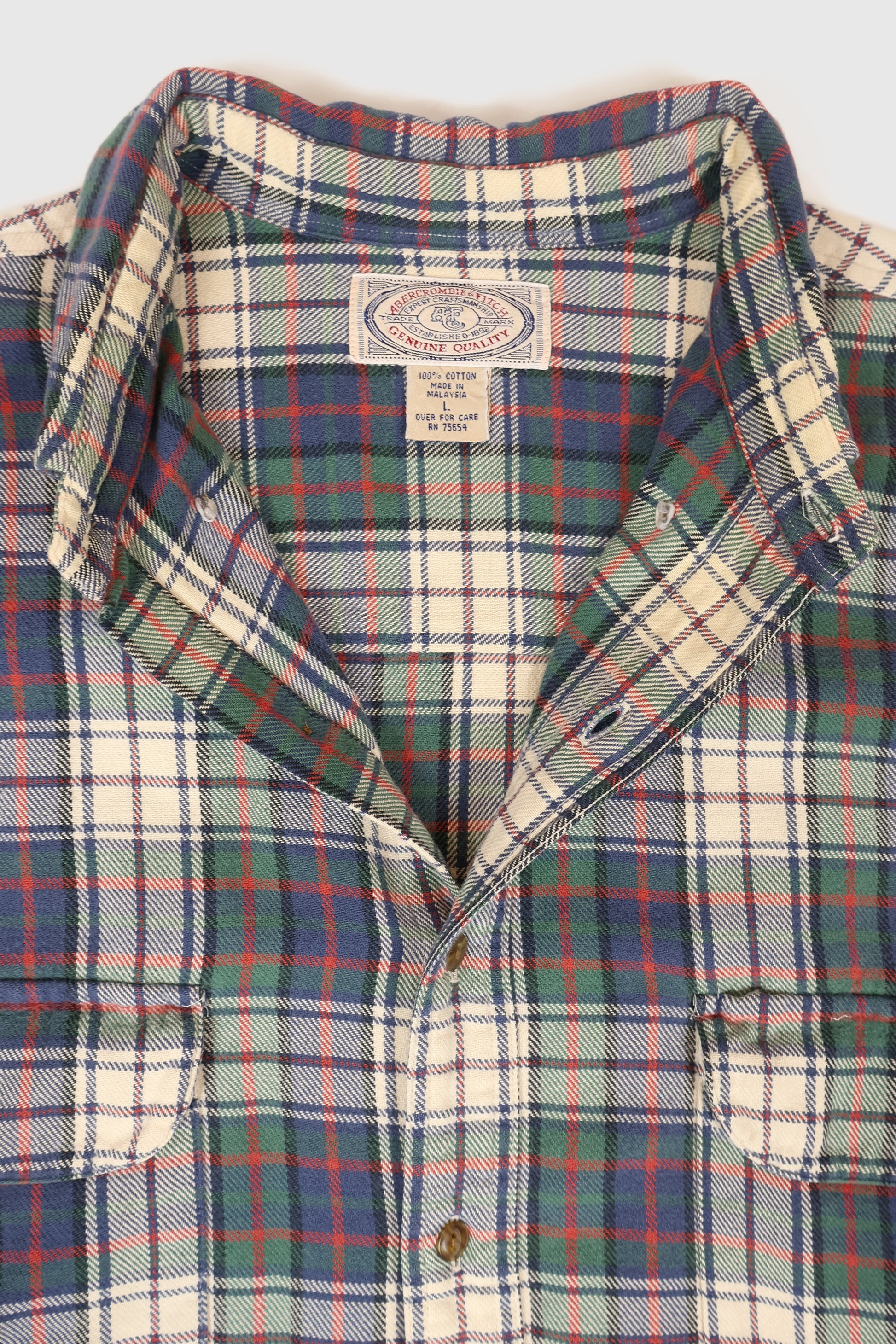Vintage Abercrombie and Fitch Button-Down Shirt Image 2