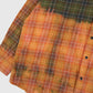 Vintage Green Plaid Flannel Button-Down Shirt