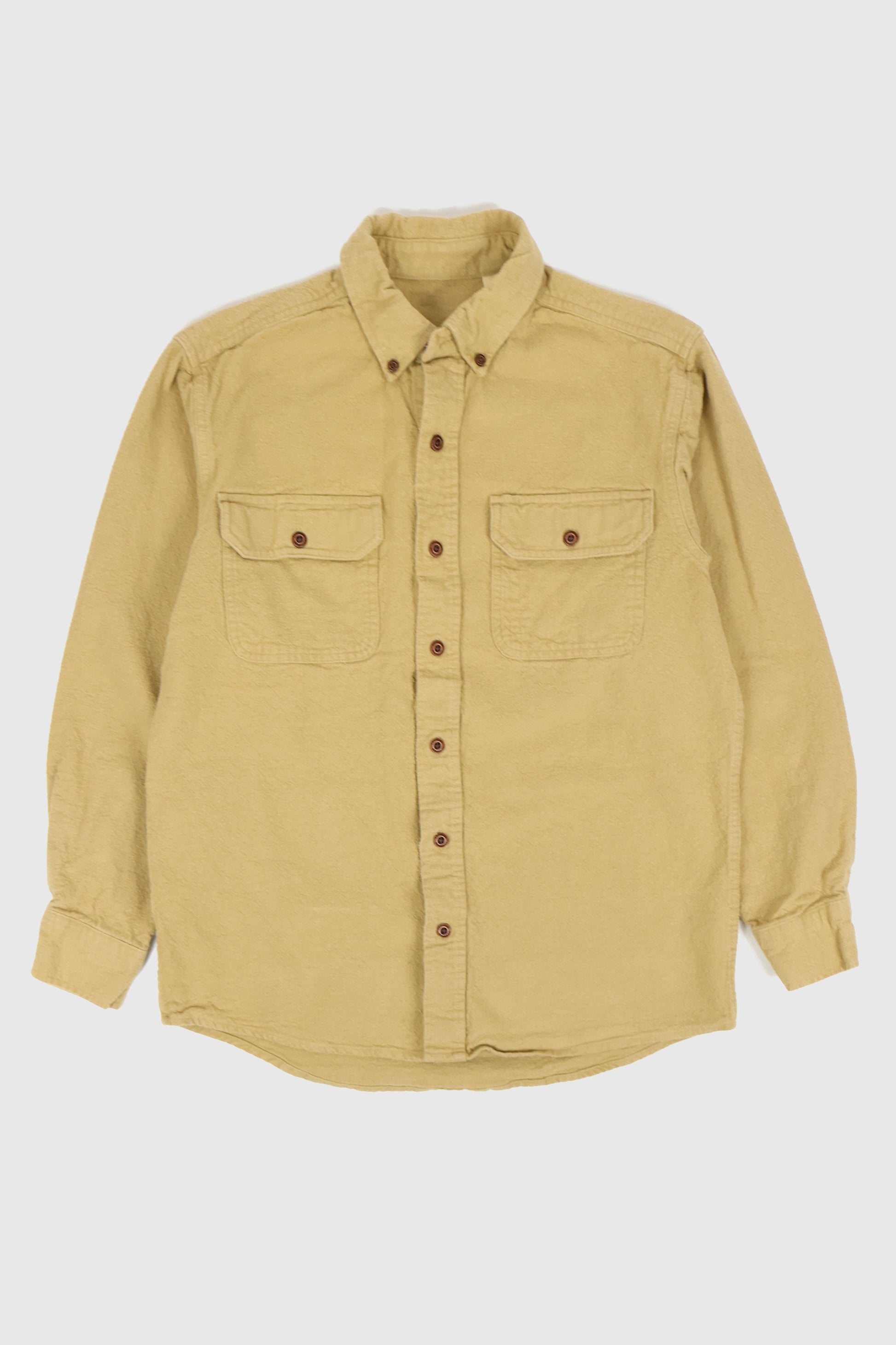 Vintage Flannel Button-Down Shirt Image 0