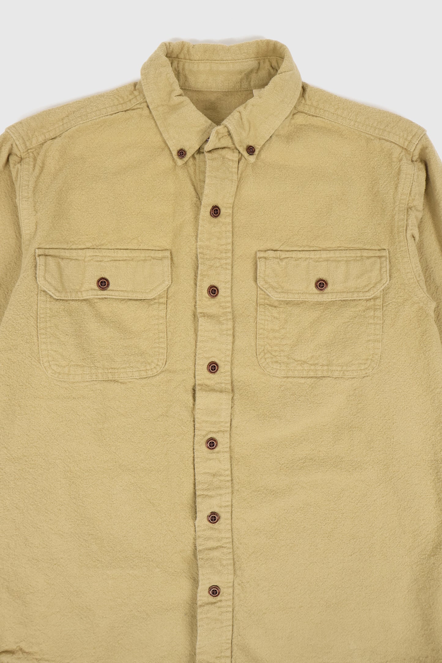 Vintage Flannel Button-Down Shirt Image 1