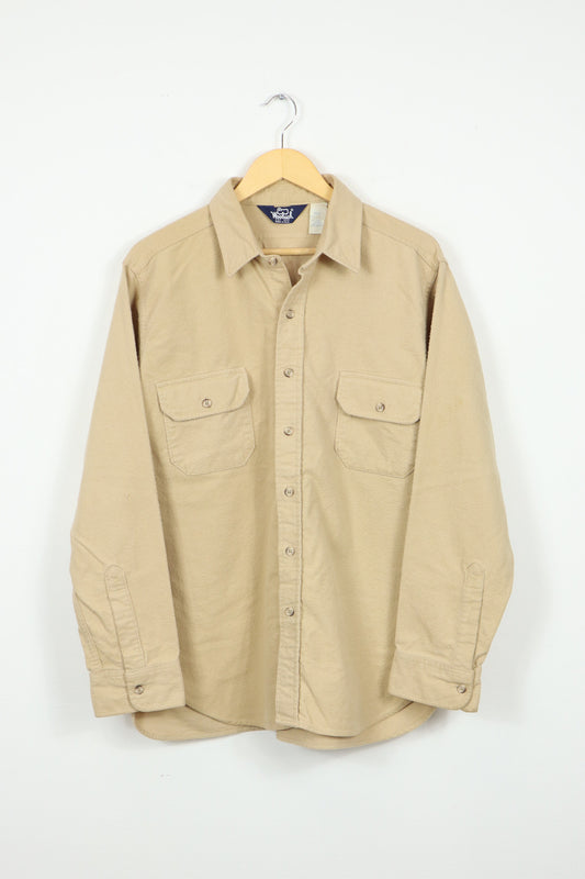 Vintage Woolrich Flannel Button-Down Shirt