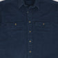 Vintage Sleeveless Flannel Button-Down Shirt 01