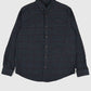 Vintage Black Houndstooth Button-Down Shirt