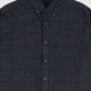 Vintage Black Houndstooth Button-Down Shirt