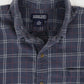Vintage Blue Plaid Button-Down Shirt Image 2